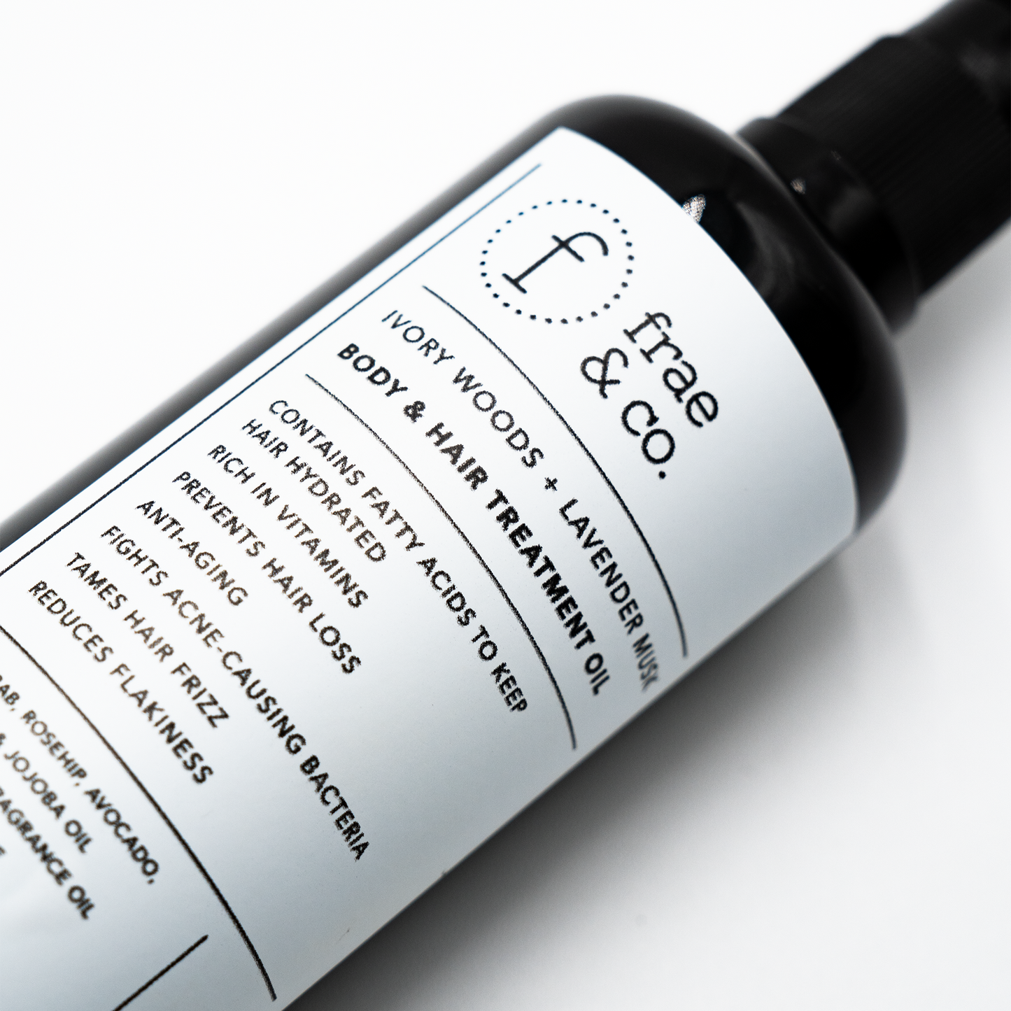 Body & Hair Treatment Oil: Ivory Woods + Lavender Musk