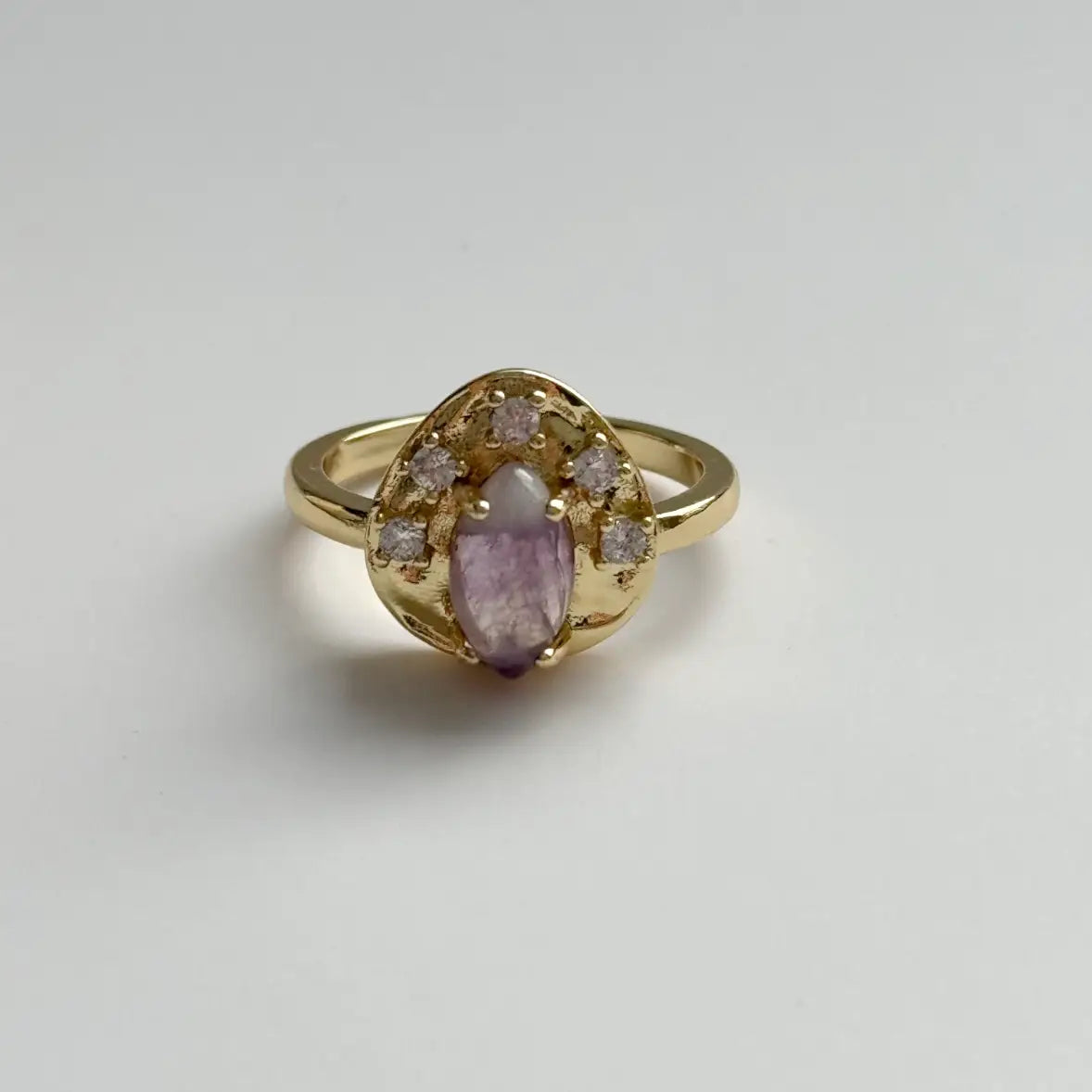 Lavender Aura Ring