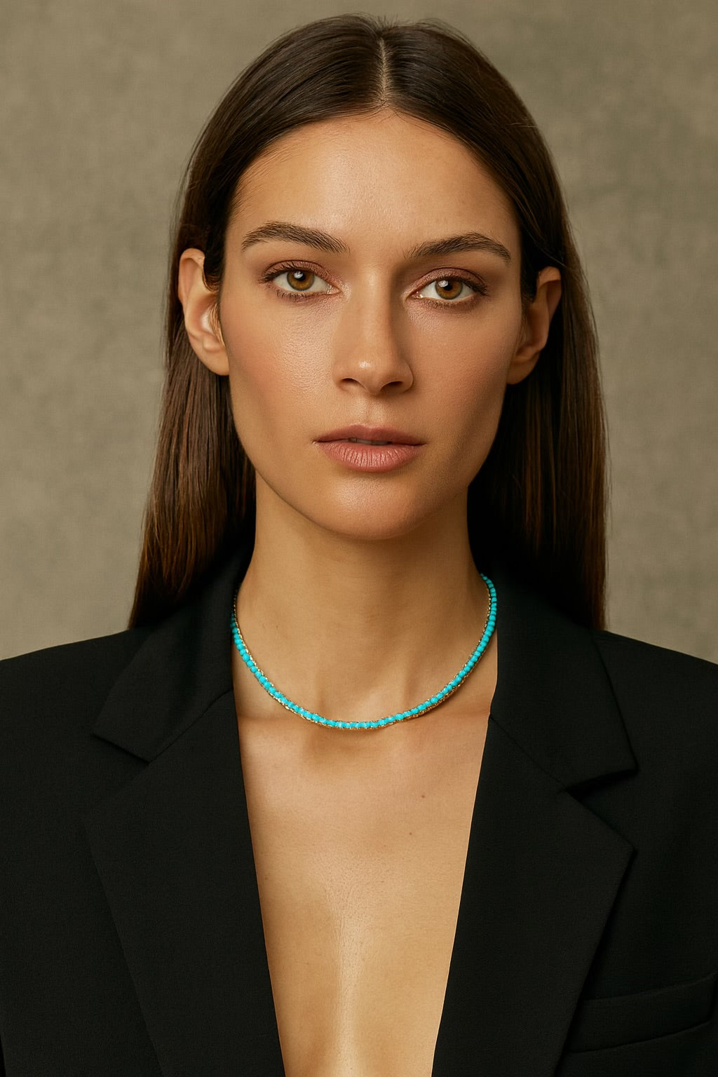 Turquoise Tennis necklace