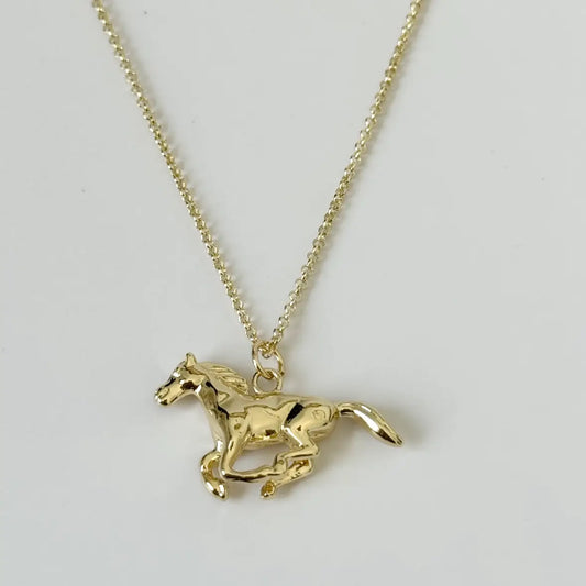 Golden Gallop Necklace