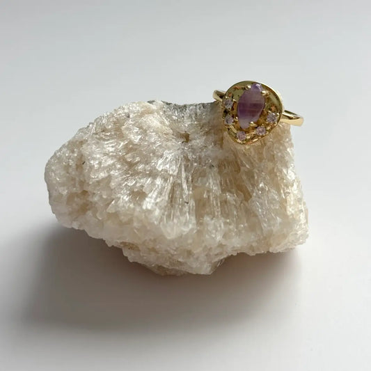 Lavender Aura Ring