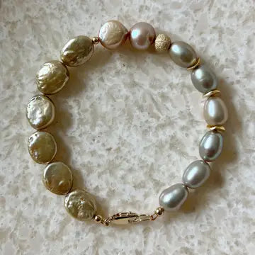 Morgan Multi Pearl Bracelet