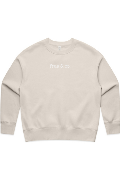 Frae and Co Womens Relax Crew