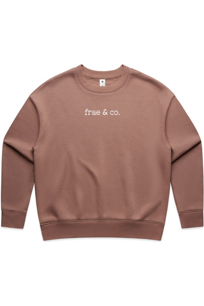 Frae and Co Womens Relax Crew